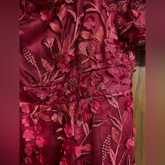 Torrid Red Floral Lace Dress - Picture 3 of 6